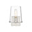 Z-Lite Callista 1 Light Vanity, Polished Nickel/Clear