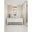 Z-Lite Callista 3 Light Vanity, Rubbed Brass/Clear