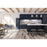 Z-Lite Callista 6 Light Chandelier, Matte Black/Clear
