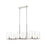 Z-Lite Callista 6 Light Chandelier, Polished Nickel/Clear