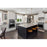 Z-Lite Callista 1 Light Mini Pendant, Rubbed Brass/Clear