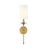 Z-Lite Emily 1 Light Wall Sconce, Off White