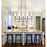 Z-Lite Emily 5 Light Chandelier, Off White