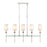 Z-Lite Emily 5 Light Chandelier, Off White