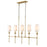 Z-Lite Emily 5 Light Chandelier, Off White