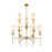 Z-Lite Emily 5 Light 28" Chandelier, Off White