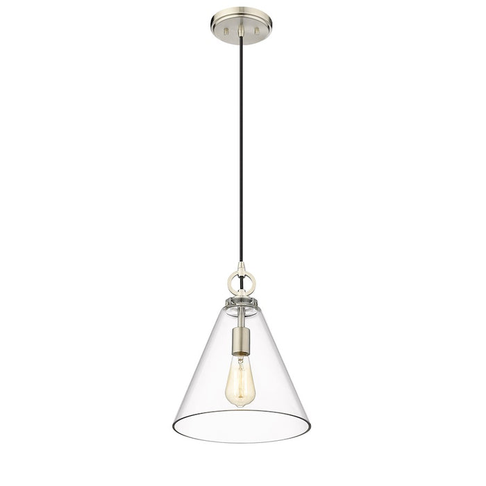 Z-Lite Harper 1 Light 11.5" Pendant, Clear