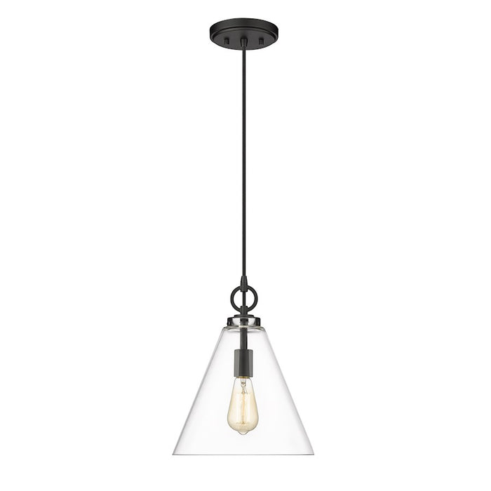 Z-Lite Harper 1 Light 11.5" Pendant, Clear
