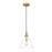Z-Lite Harper 1 Light 11.5" Pendant, Clear