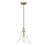 Z-Lite Harper 1 Light 11.5" Pendant, Clear