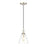 Z-Lite Harper 1 Light 8" Pendant, Clear