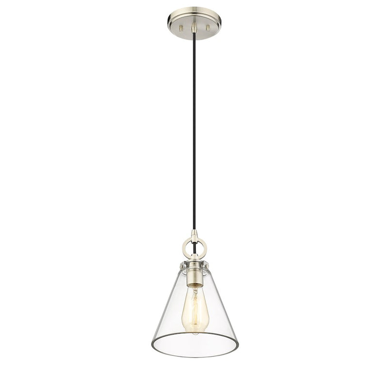 Z-Lite Harper 1 Light 8" Pendant, Clear