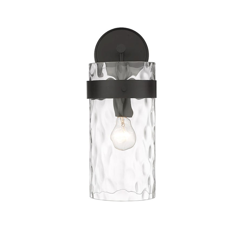 Z-Lite Fontaine 1 Light Wall Sconce, Clear