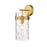 Z-Lite Fontaine 1 Light Wall Sconce, Clear