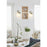 Z-Lite Fontaine 1 Light Wall Sconce, Brushed Nickel/Clear