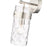 Z-Lite Fontaine 1 Light Wall Sconce, Polished Nickel/Clear