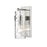 Z-Lite Fontaine 1 Light Vanity, Brushed Nickel/Clear