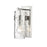 Z-Lite Fontaine 1 Light Vanity, Polished Nickel/Clear
