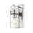 Z-Lite Fontaine 1 Light Vanity, Polished Nickel/Clear