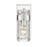 Z-Lite Fontaine 1 Light Vanity, Polished Nickel/Clear