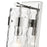 Z-Lite Fontaine 1 Light Vanity, Polished Nickel/Clear