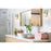 Z-Lite Fontaine 1 Light Vanity, Polished Nickel/Clear