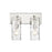 Z-Lite Fontaine 2 Light Vanity, Clear