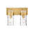 Z-Lite Fontaine 2 Light Vanity, Clear