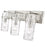 Z-Lite Fontaine 3 Light Vanity, Clear