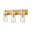 Z-Lite Fontaine 3 Light Vanity, Clear