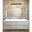 Z-Lite Fontaine 4 Light Vanity, Clear