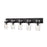 Z-Lite Fontaine 5 Light Vanity, Clear