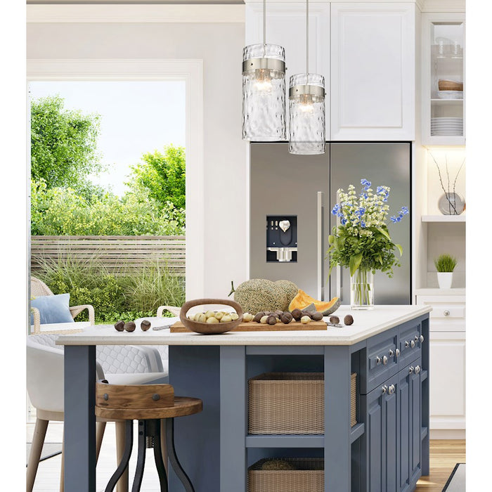 Z-Lite Fontaine  Pendant, Clear