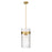 Z-Lite Fontaine  Pendant, Clear