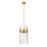 Z-Lite Fontaine  Pendant, Clear