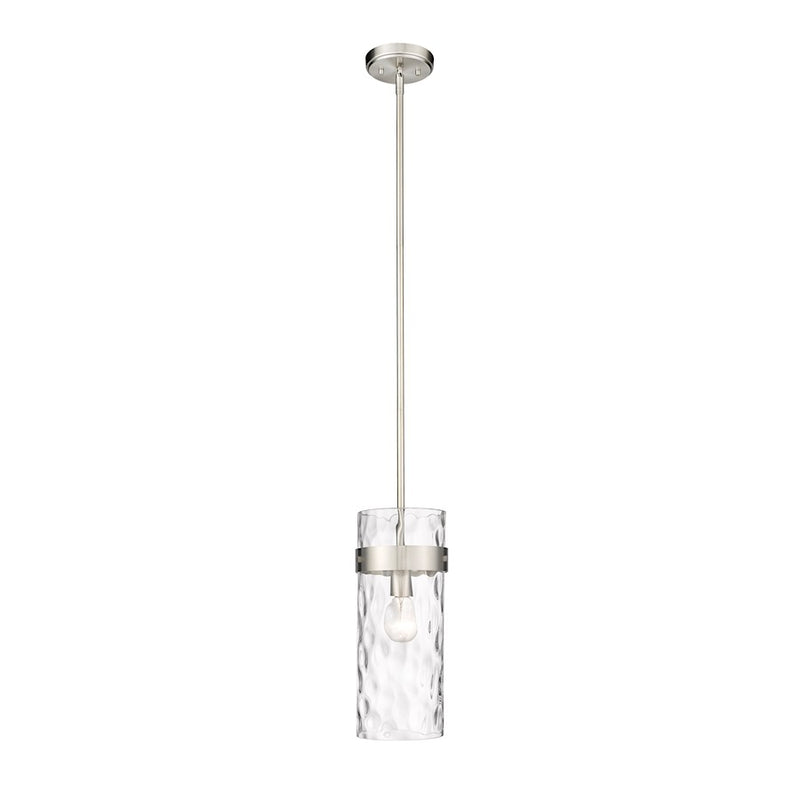 Z-Lite Fontaine 1 Light Pendant, Clear