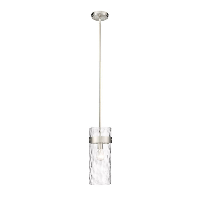 Z-Lite Fontaine 1 Light Pendant, Clear