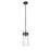 Z-Lite Fontaine 1 Light Pendant, Clear