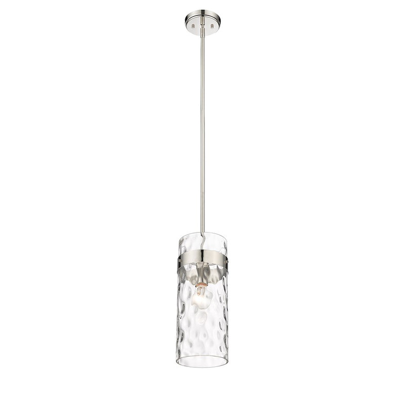 Z-Lite Fontaine 1 Light Pendant, Clear