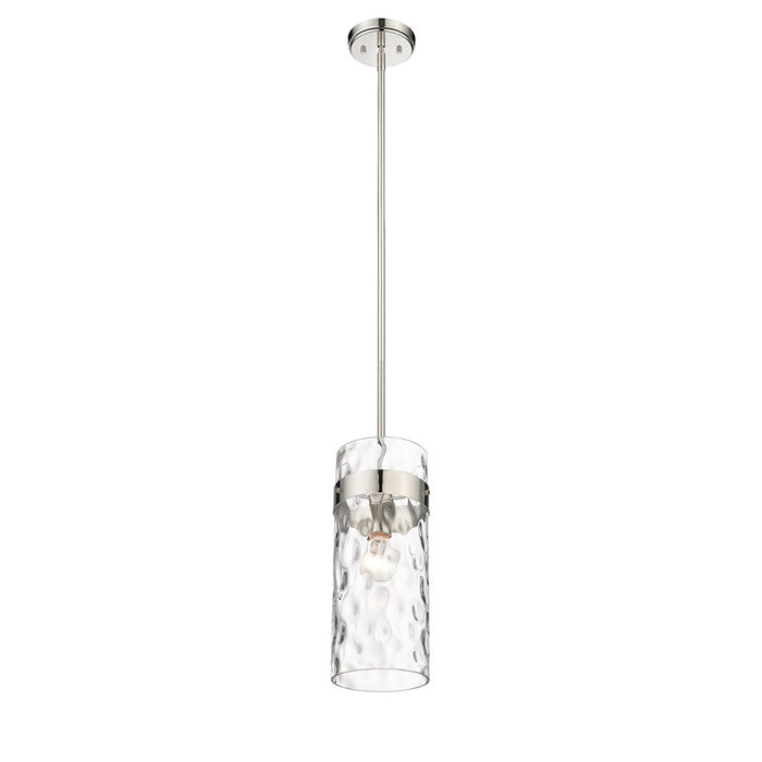 Z-Lite Fontaine 1 Light Pendant, Clear
