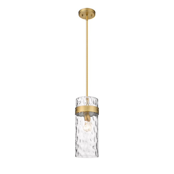 Z-Lite Fontaine 1 Light Pendant, Clear