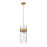 Z-Lite Fontaine  Pendant, Clear