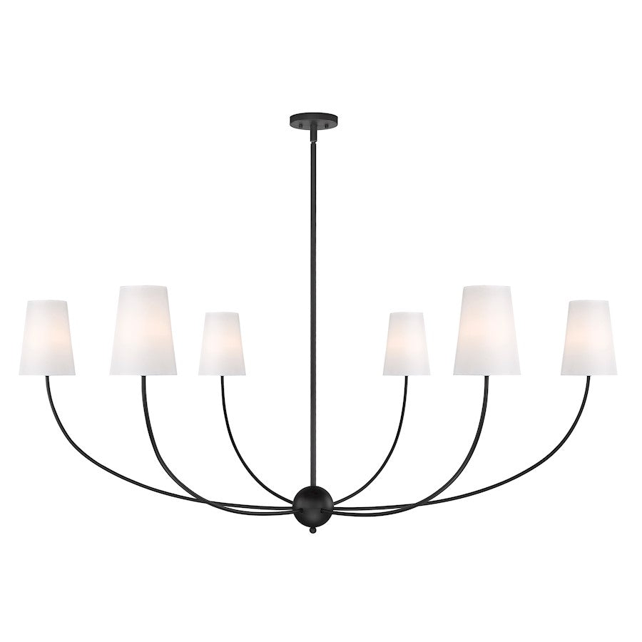 Z-Lite Shannon 6 Light 62" Chandelier