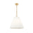 Z-Lite Alaric 3 Light 18" Pendant, Modern Gold/White