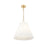 Z-Lite Alaric 3 Light 18" Pendant, Modern Gold/White