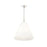 Z-Lite Alaric 3 Light 18" Pendant, Polished Nickel/White