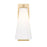 Z-Lite Farrell 1 Light 7.25" Wall Sconce, Modern Gold/White