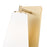 Z-Lite Farrell 1 Light 7.25" Wall Sconce, Modern Gold/White