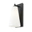 Z-Lite Farrell 1 Light 6" Wall Sconce, Matte Black/White