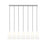 Z-Lite Farrell 7Lt 7.25" Linear Chandelier, Brushed Nickel/White